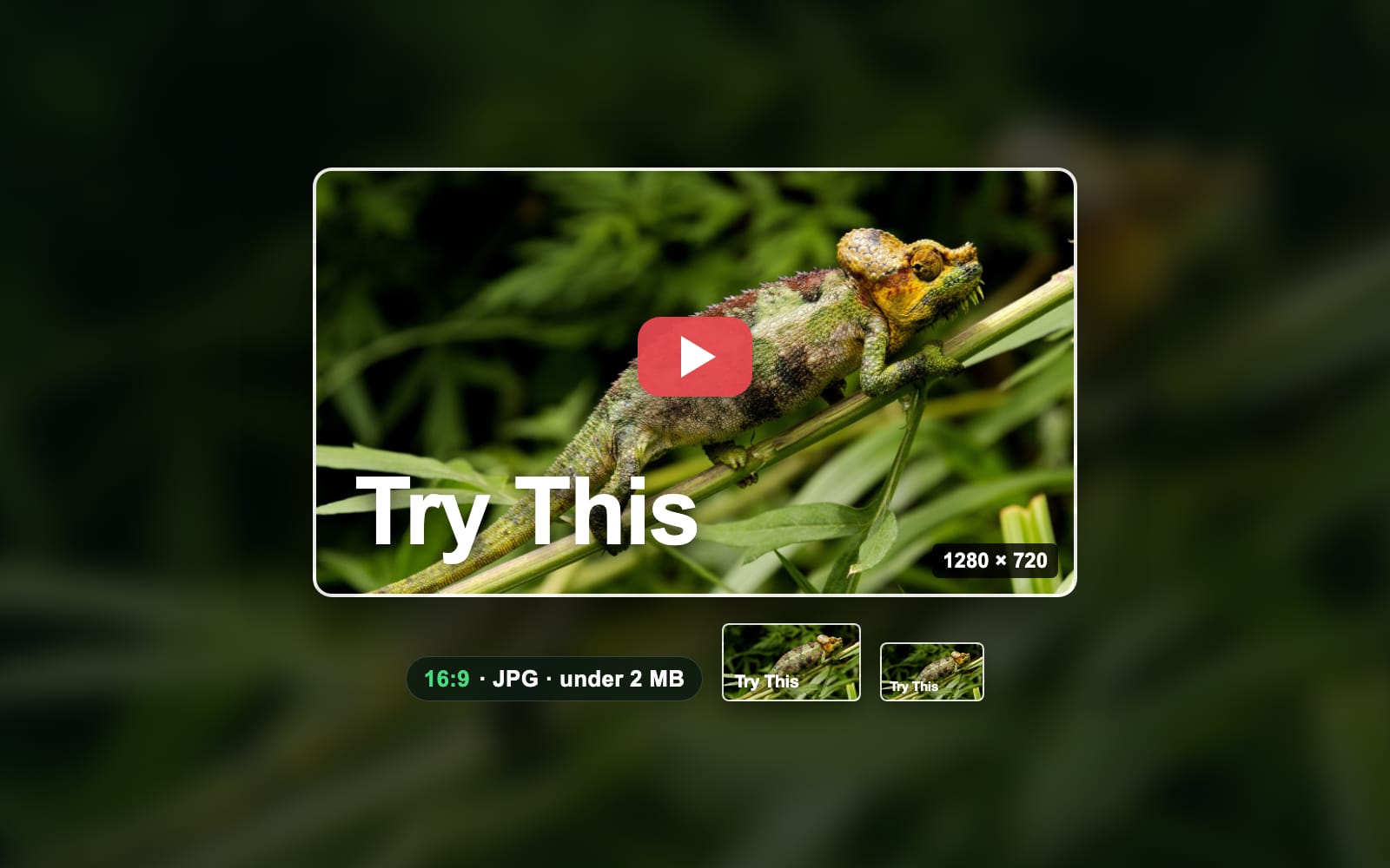 How to make a YouTube thumbnail: we made 18 and measured