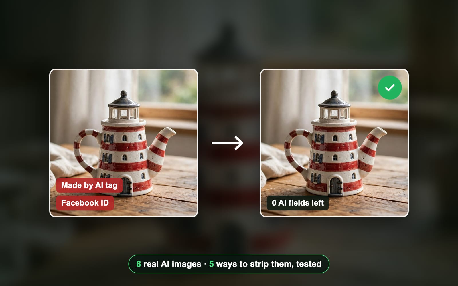 How to remove AI metadata from an image: 5 ways, tested