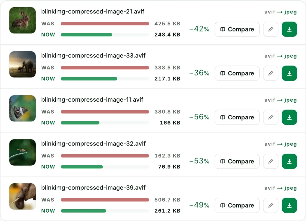 Batch convert AVIF to JPG, ten at a time: the real tool on this page
