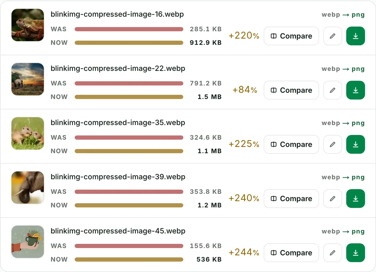 Batch convert WebP to PNG, ten at a time: the real tool on this page